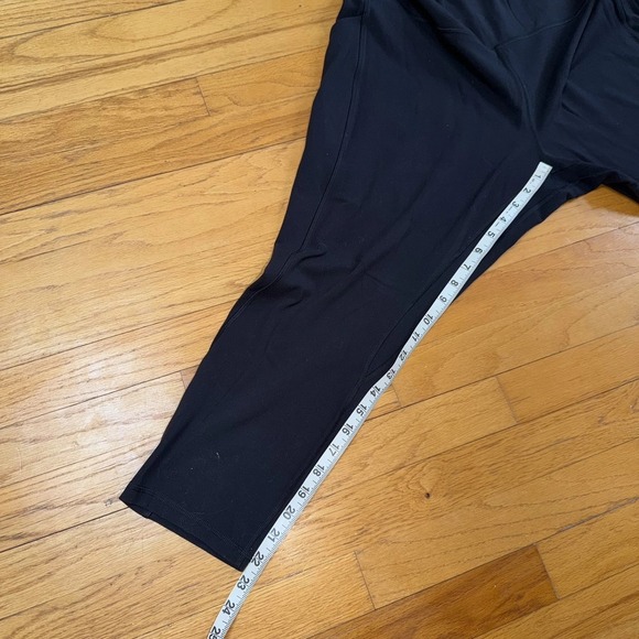 Lululemon Align High Rise Crop with Pockets 23" Black Plus Size 20 Nulu Yoga - Picture 10 of 12